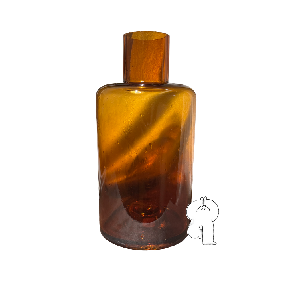 Amber Lab Vase