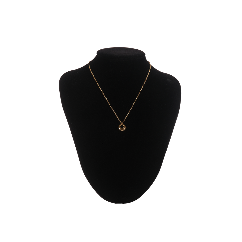 Donut Pendant Necklace