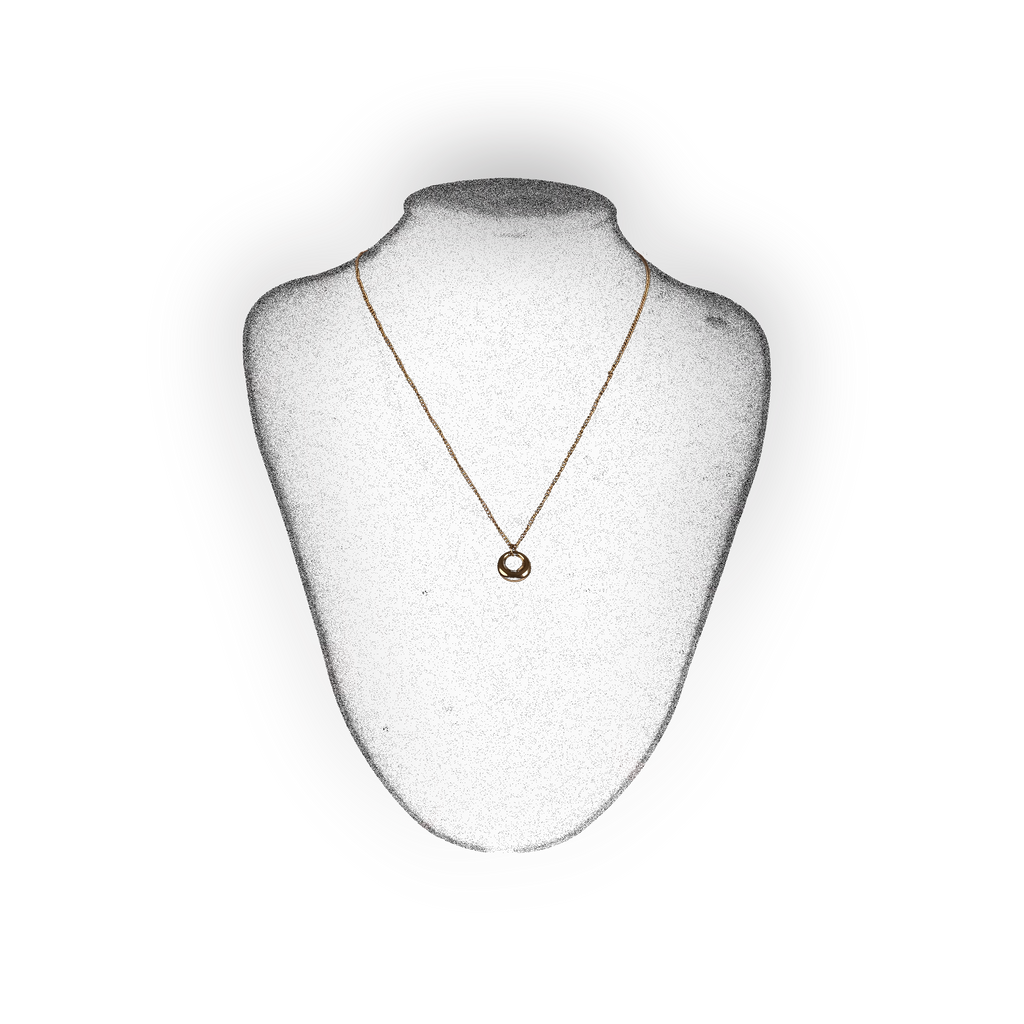 Donut Pendant Necklace