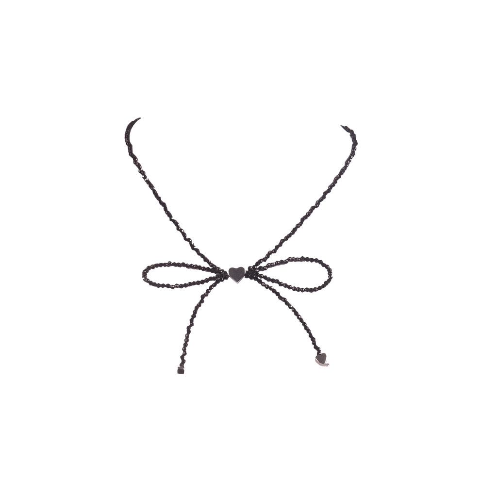 Heart Bow Necklace