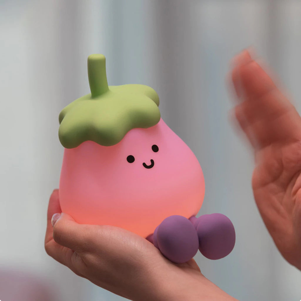 Eggplant Buddy Lamp