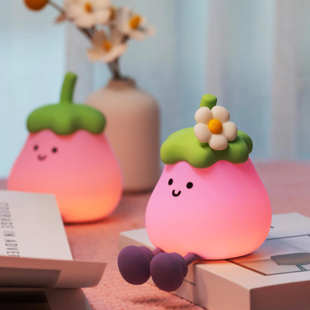 Eggplant Buddy Lamp