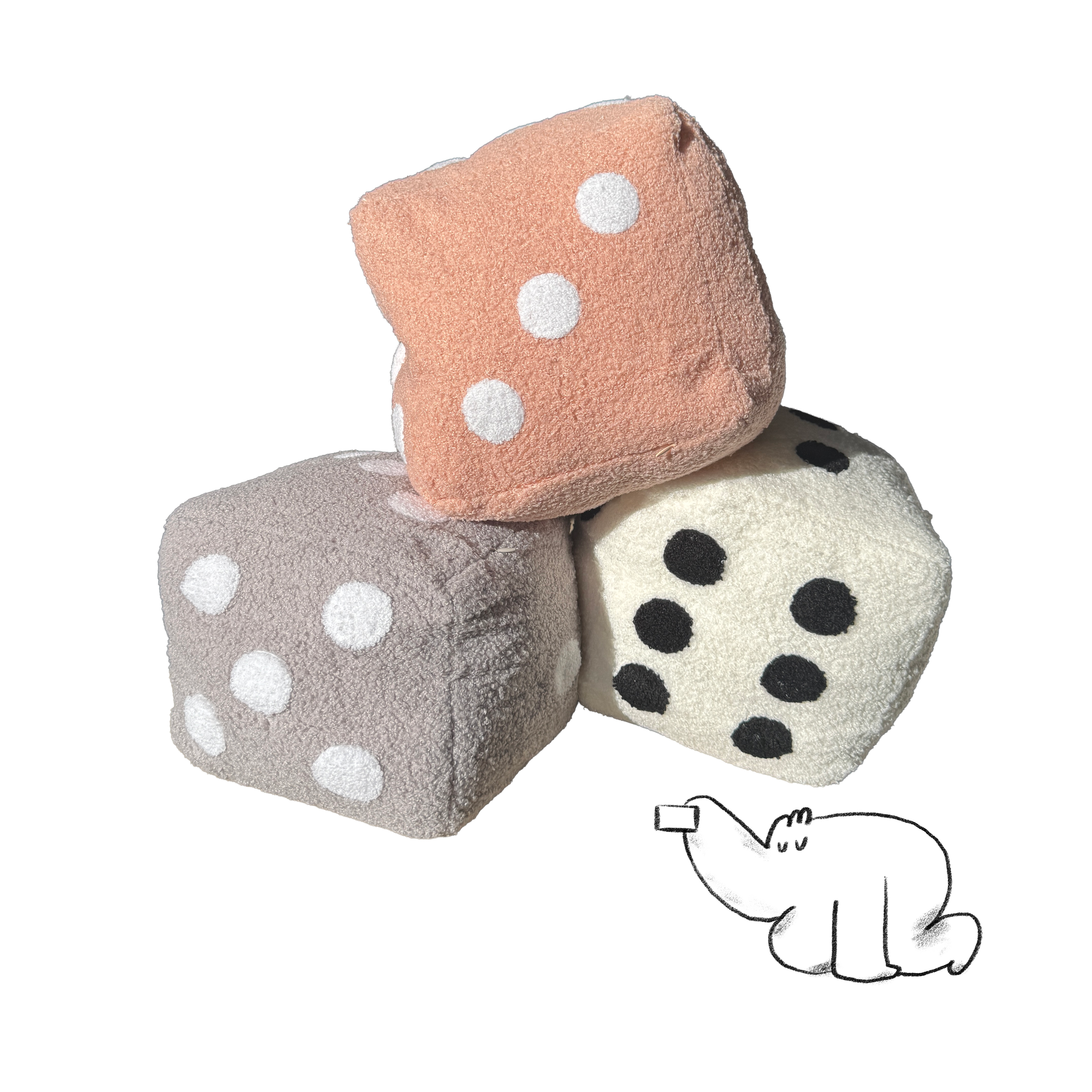 Dice pillow