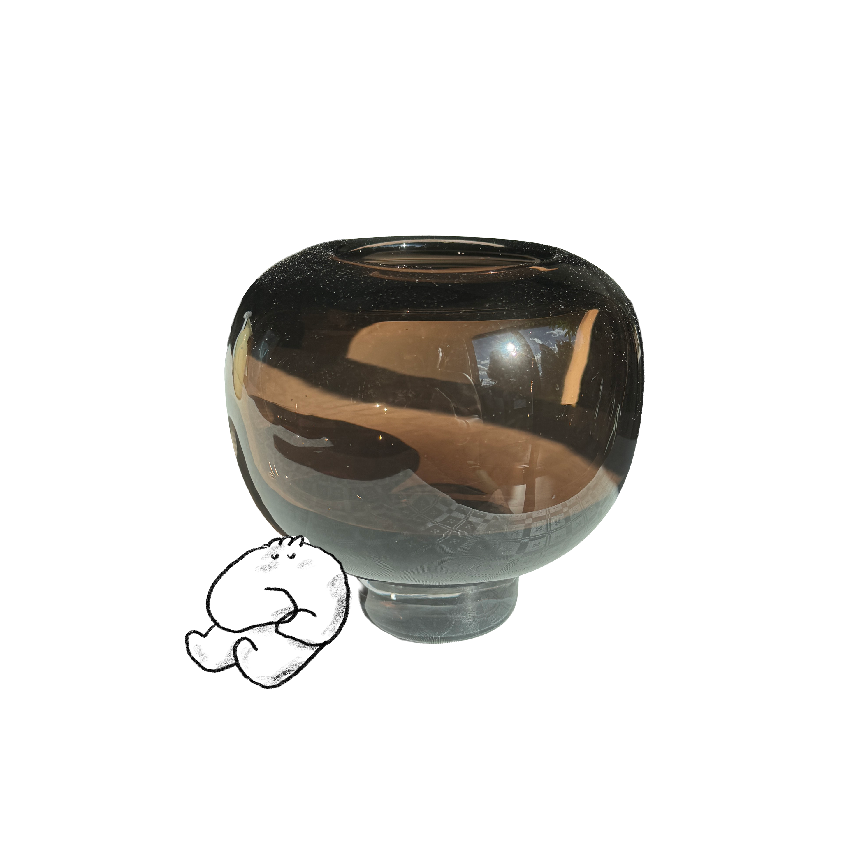 Sunset Bowl Vase