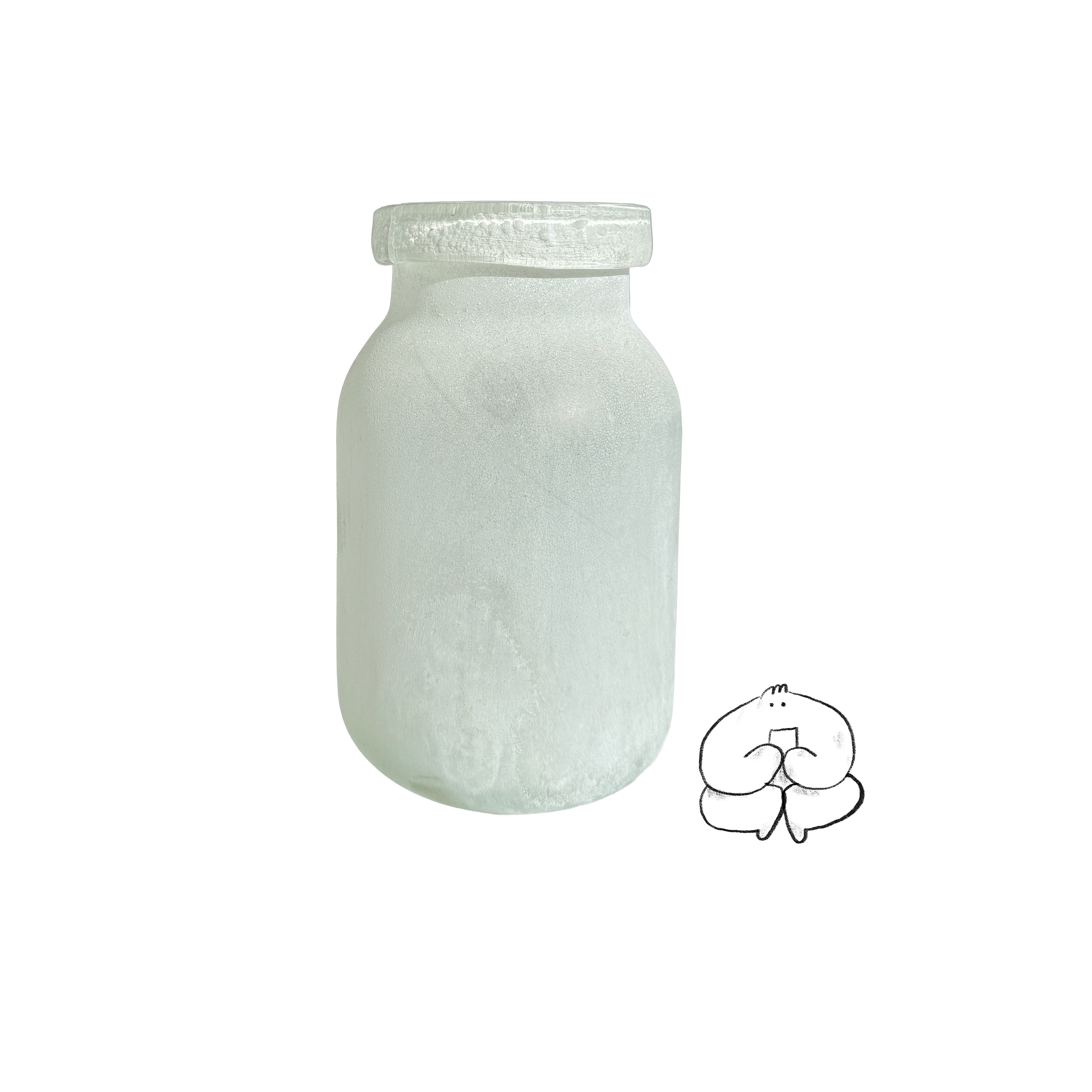 Milk Jar Vase