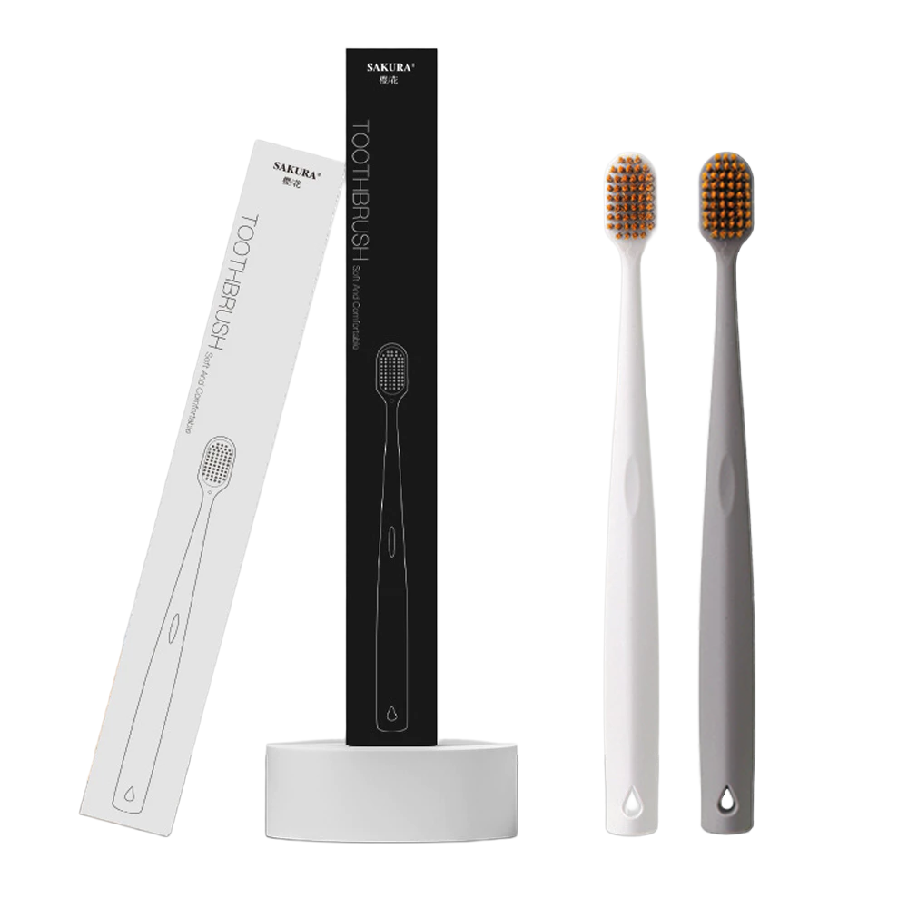 Sakura Gold Toothbrush Double