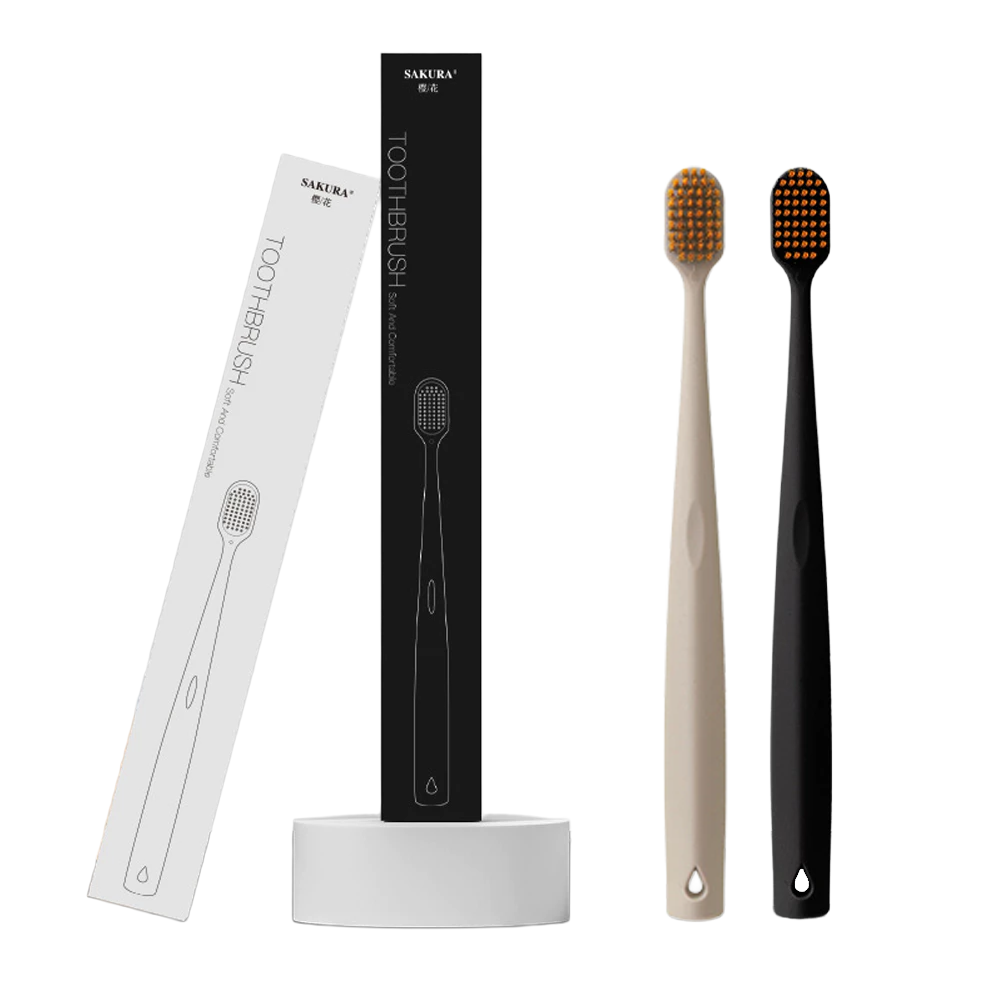 Sakura Gold Toothbrush Double